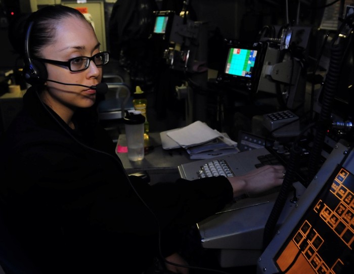 Nữ quân nhân trên tàu ngầm Mỹ